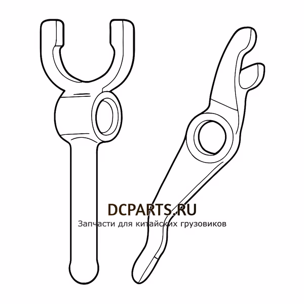 Shaft-Gear Вилка выжимного подшипника JS180-1601021-6 — схема