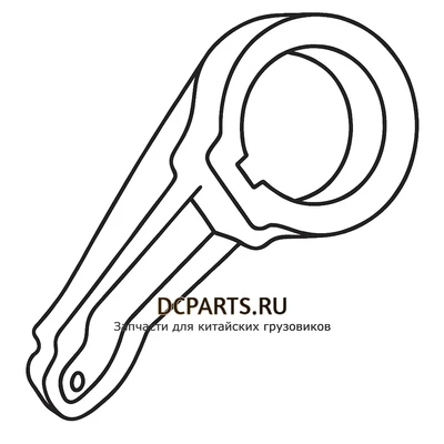 Shaft-Gear Вилка выключения сцепления артикул 1156302010 запчасть автозапчасть купить в DC Parts