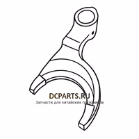 Shaft-Gear Вилка задней передачи 6DS60T-1702055D-1 — схема