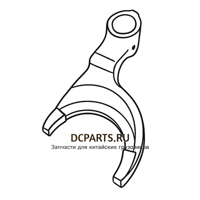 Shaft-Gear Вилка задней передачи артикул 6DS60T-1702055D-1 запчасть автозапчасть купить в DC Parts