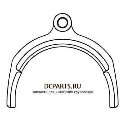 Shaft-Gear Вилка переключения 1-2 передачи артикул 6DS180T-17020561 запчасть автозапчасть купить в DC Parts