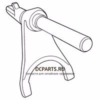 Shaft-Gear Вилка переключения 1-2 передачи AZ2203220010 — схема