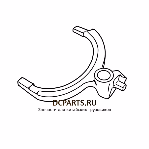 Shaft-Gear Вилка переключения 3-4 передачи J70-1702056 — схема