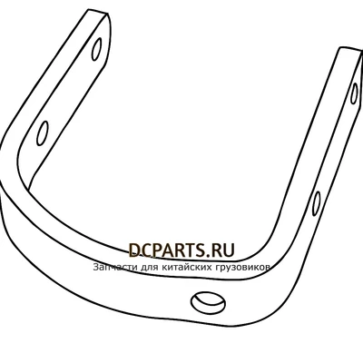 Shaft-Gear Вилка переключения 5-6 передачи артикул 1250306265 схема чертеж запчасть автозапчасть купить в DC Parts