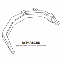 Shaft-Gear Вилка переключения задней передачи 1246206008 — схема