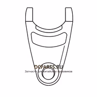 Shaft-Gear Вилка переключения передач 7DS180-1702055 — схема