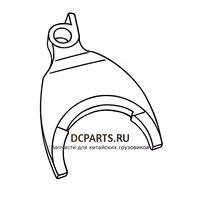 Shaft-Gear Вилка переключения передач 7DS180-1702056 — схема