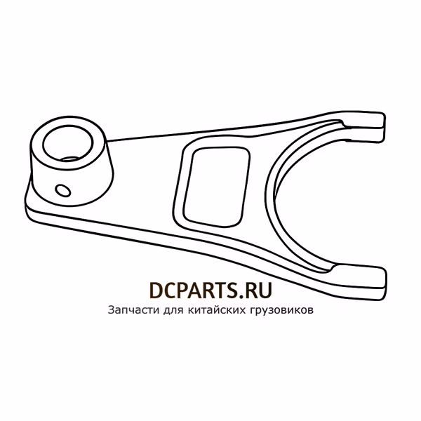 Shaft-Gear Вилка переключения передач WG2214220001 — схема