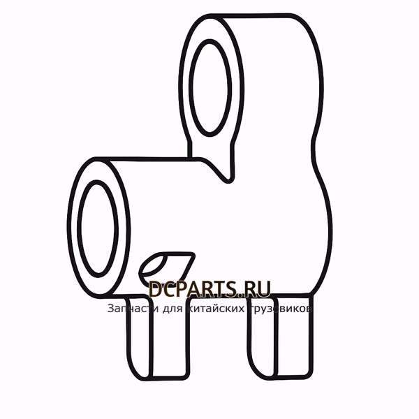 Shaft-Gear Головка вилки переключения 5-6 передачи J70-1702068 — схема