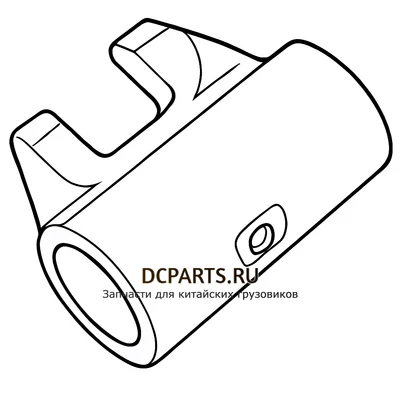 Shaft-Gear Головка переключения 1-2 передач артикул 6J80T-1702058 запчасть автозапчасть купить в DC Parts