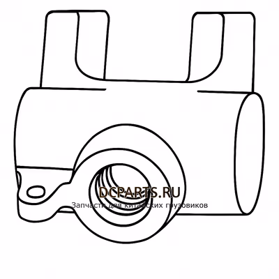 Shaft-Gear Головка переключения 3-4 передачи 1702038-A9K
