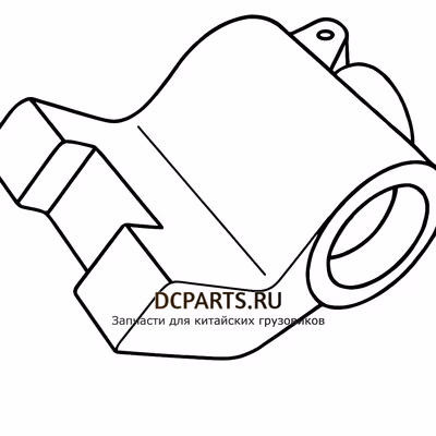 Shaft-Gear Головка переключения 5-6 передачи 1702033-A9K