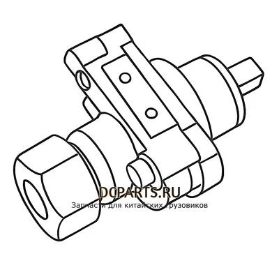 Shaft-Gear Датчик скорости артикул 732101643 схема чертеж запчасть автозапчасть купить в DC Parts