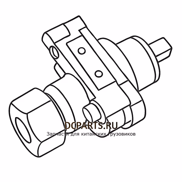 Shaft-Gear Датчик скорости 732101643 — схема