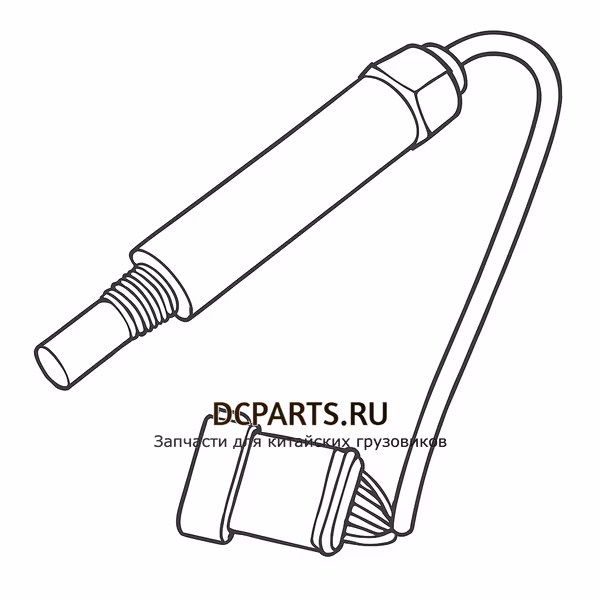 Shaft-Gear Датчик спидометра 1096208004 — схема