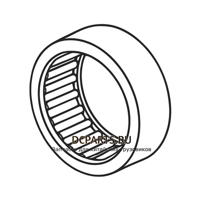 Shaft-Gear Игольчатый подшипник артикул HK27*34*20-2RS запчасть автозапчасть купить в DC Parts