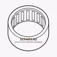 Shaft-Gear Игольчатый подшипник HK30*37*24 — схема
