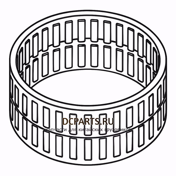 Shaft-Gear Игольчатый подшипник шестерни 2 передачи 735320401 — схема