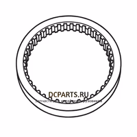 Shaft-Gear Каретка синхронизатора 3, 4, 5, 6 передачи 1272304077 — схема