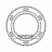 Shaft-Gear Кольцо синхронизатора 1156304008 — схема