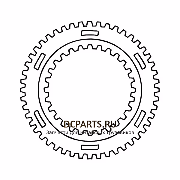 Shaft-Gear Кольцо синхронизатора 1156304008 — схема