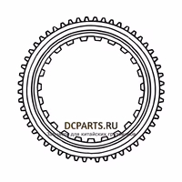 Shaft-Gear Кольцо синхронизатора 2 передачи 1250304350 — схема