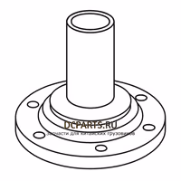 Shaft-Gear Крышка подшипника первичного вала 6J80T-1701040-1 — схема
