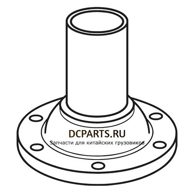 Shaft-Gear Крышка подшипника первичного вала артикул JS125T-1701040 запчасть автозапчасть купить в DC Parts
