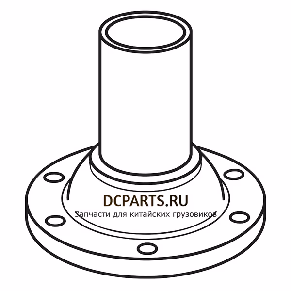 Shaft-Gear Крышка подшипника первичного вала JS125T-1701040 — схема