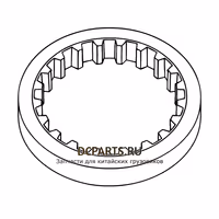 Shaft-Gear Муфта синхронизатора 1292304025 — схема