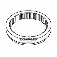 Shaft-Gear Муфта синхронизатора 2159333001 — схема