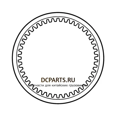 Shaft-Gear Муфта синхронизатора артикул 1310304195 схема чертеж запчасть автозапчасть купить в DC Parts
