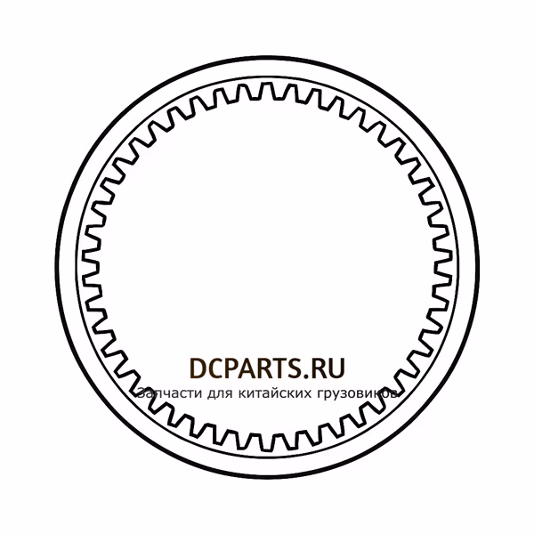 Shaft-Gear Муфта синхронизатора 1310304195 — схема