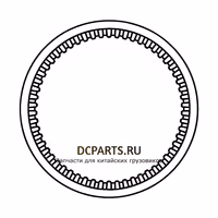 Shaft-Gear Муфта синхронизатора 1-2 передачи 1156304007 — схема
