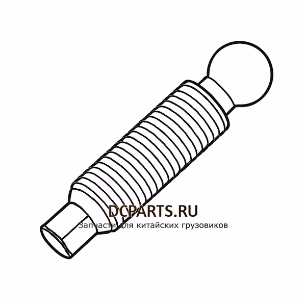 Shaft-Gear Наконечник вилки 6060306022 — схема