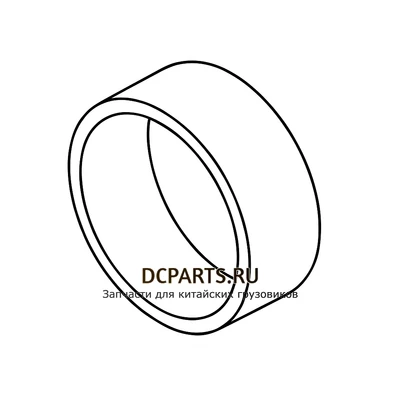 Shaft-Gear Опора подшипника шестерни 4 передачи вторичного вала артикул J70-1701118 запчасть автозапчасть купить в DC Parts